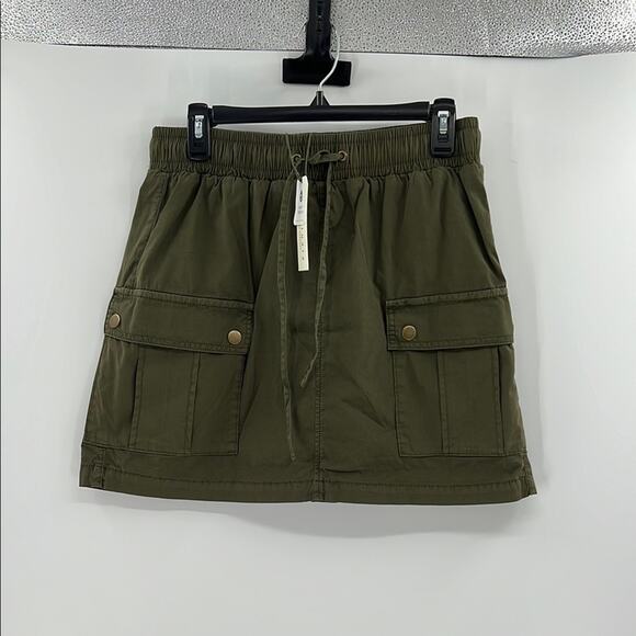 Sanctuary Standard Surplus Cargo Mini Skirt - Moss - Large - New with tags - Picture 1 of 6